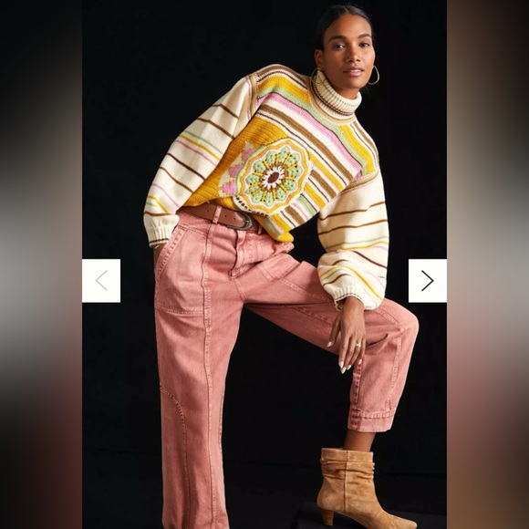 Anthropologie Sweaters - Anthropologie Meadows Verbena Knit Turtleneck Sweater Sz.4